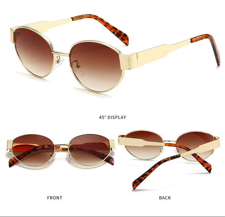 Gafas Café Marco Ovalado Dorado