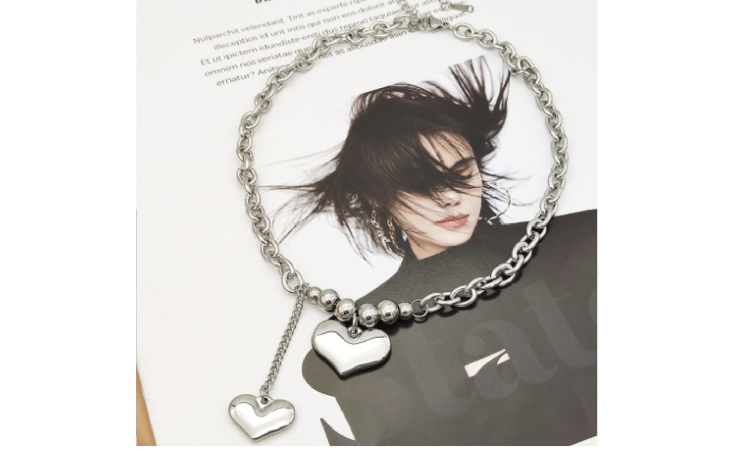 Collar Cadena Corazón