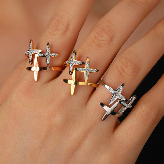Anillo Tres Estrellas