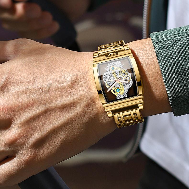 Reloj Engranaje Gancho Cuarzo
