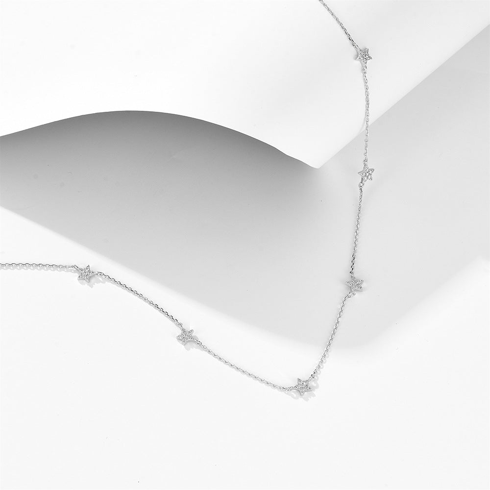 Collar Estrellas Plata 925