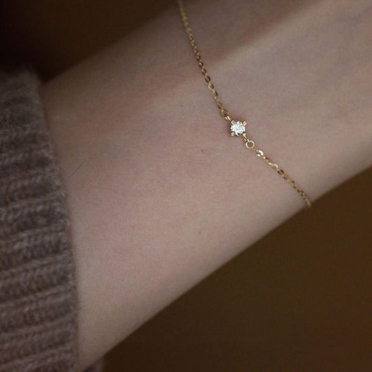 Pulsera Elegante Plata De Ley 925