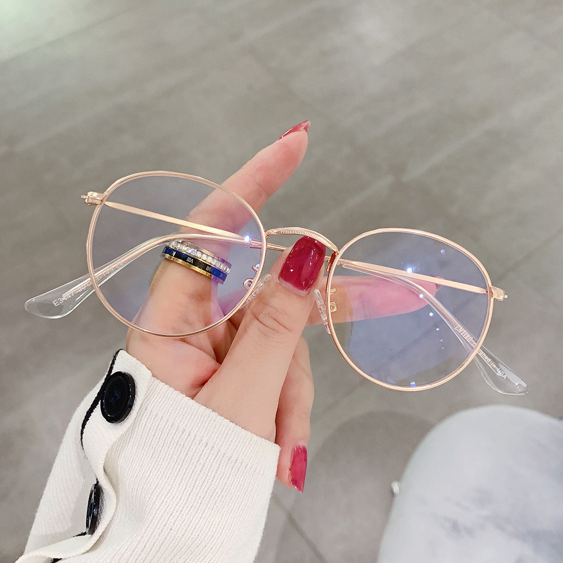 Gafas Marco Redondo Dorado