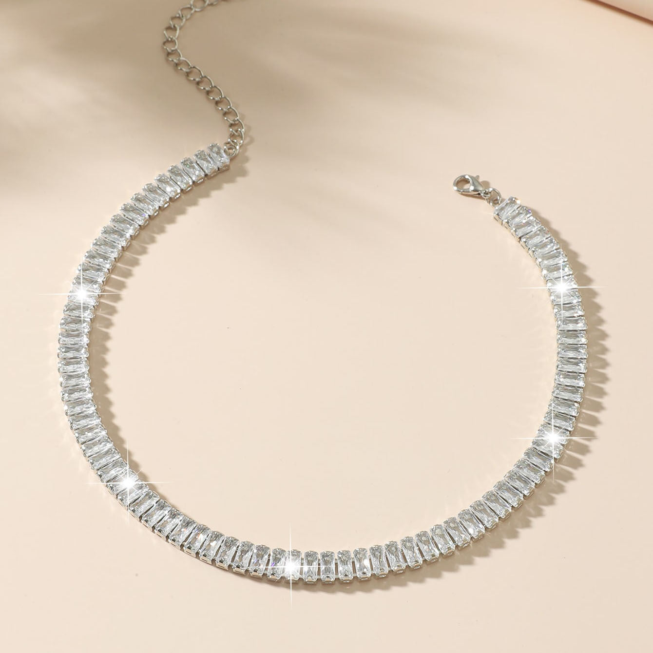 Gargantilla Diamante Imitación