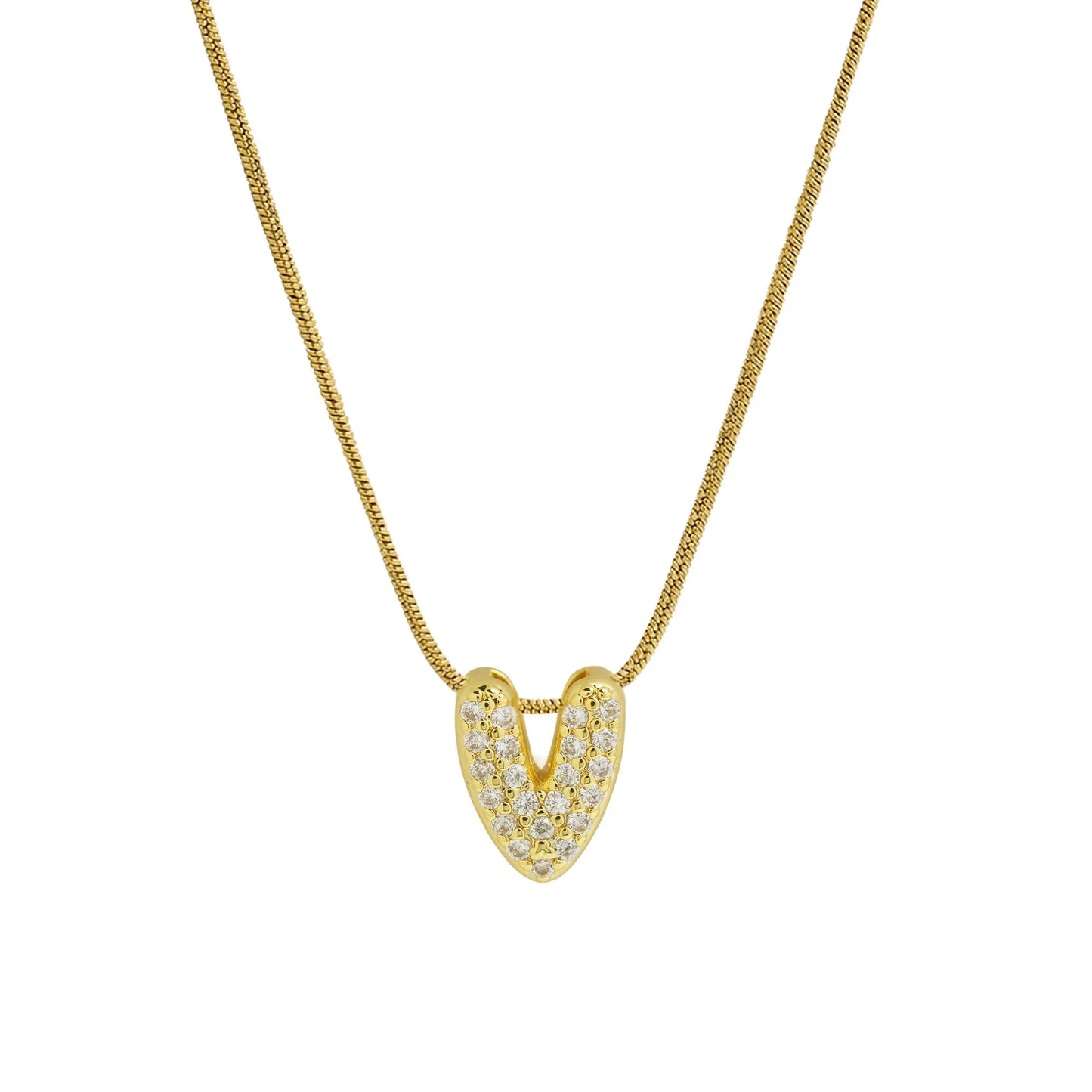 Collar Letra Acero Inoxidable