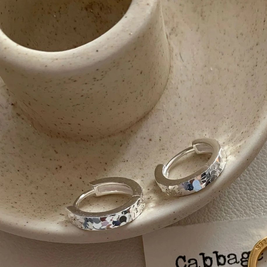 Arracadas Pequeñas Plata Ley S925