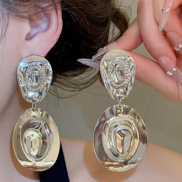 Aretes Sombrero Hierro