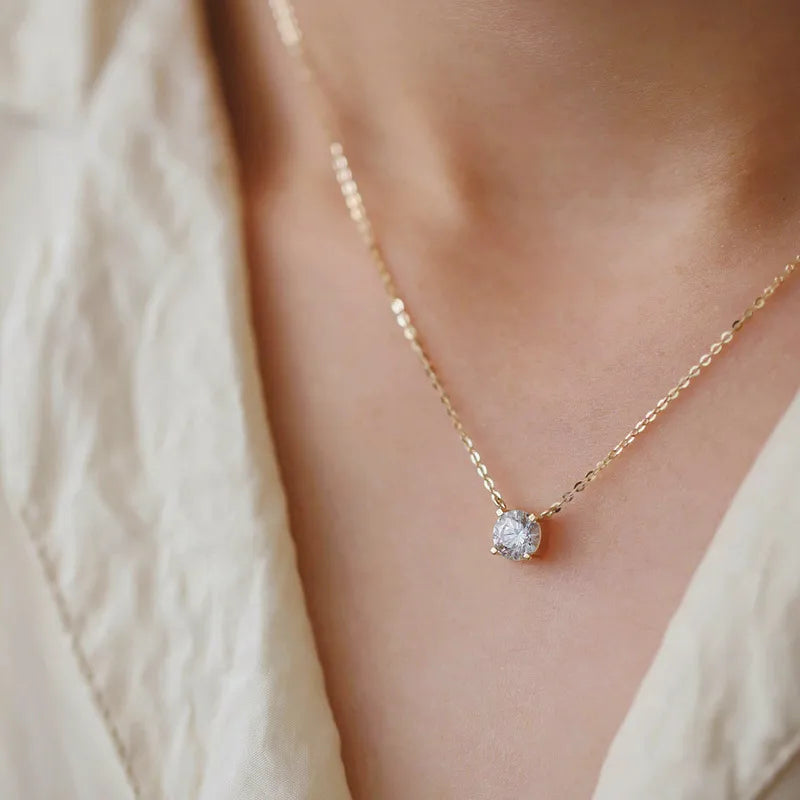 Collar Dorado Plata 925