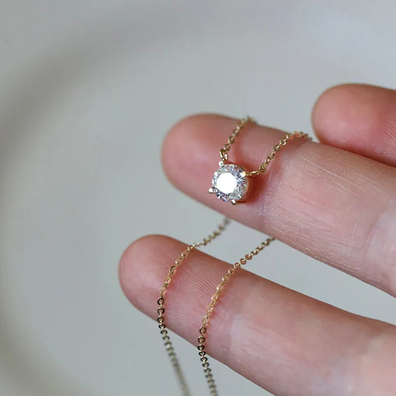 Collar Dorado Plata 925