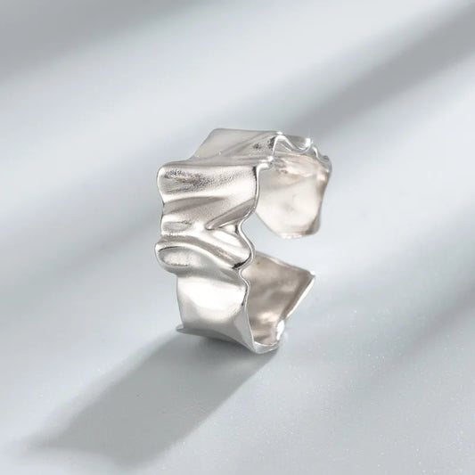 Anillo Abierto Plata De Ley 925