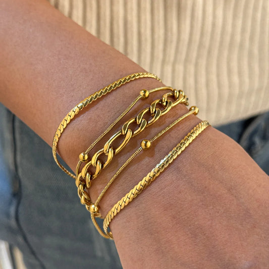 Pulsera Múltiple Acero Inoxidable