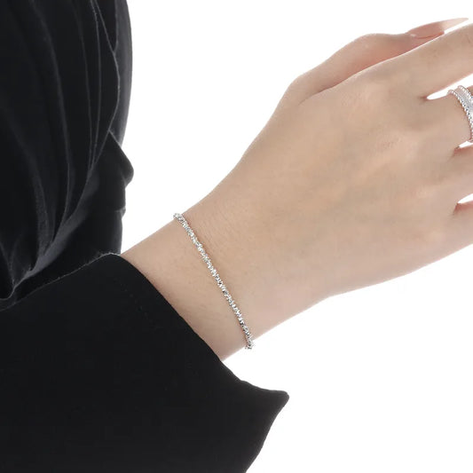 Pulsera Sencilla Plata S925