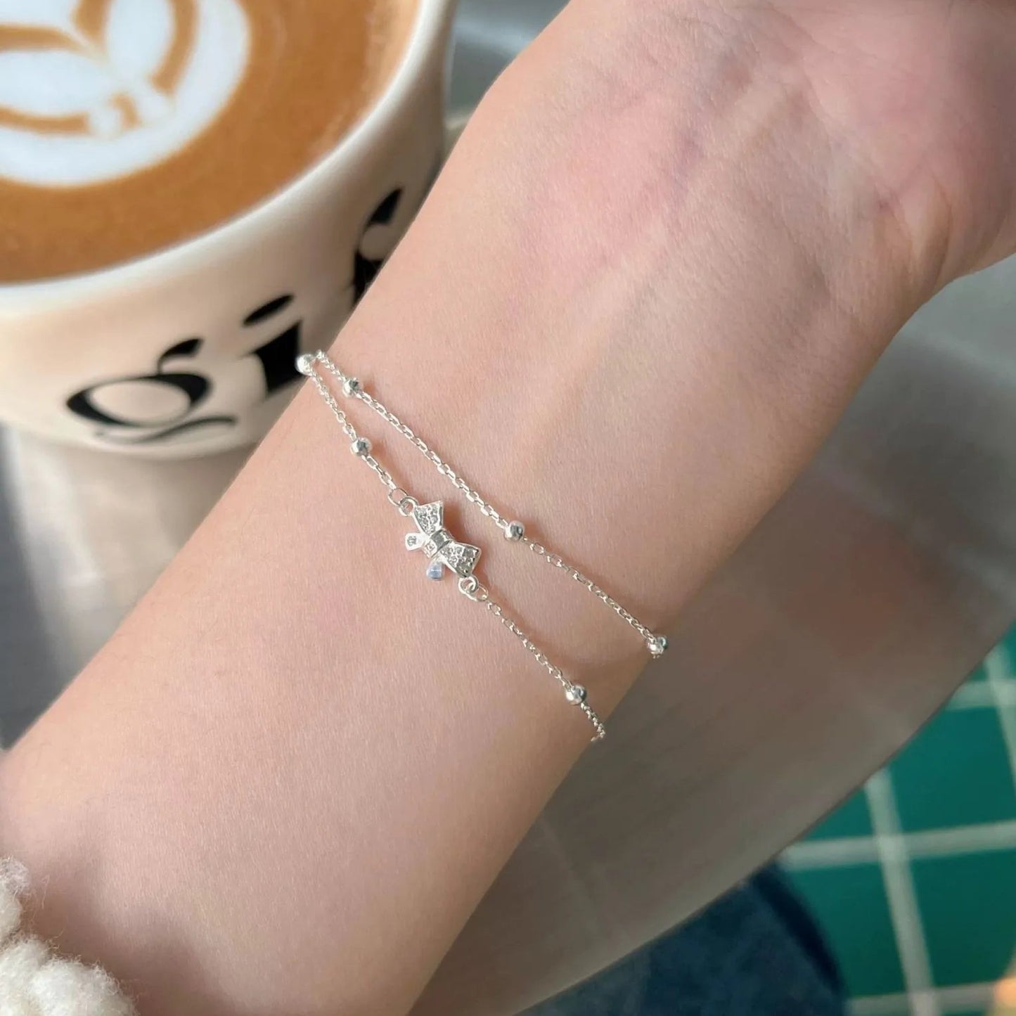 Pulsera Moño Plata 925