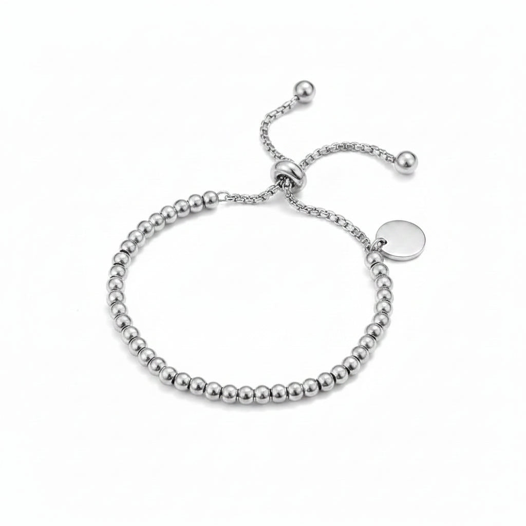 Pulsera Bolitas Acero Inoxidable