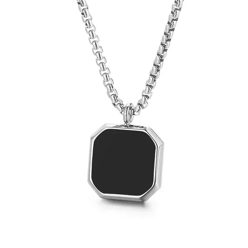 Collar Punk Cuadrado Acero Inoxidable