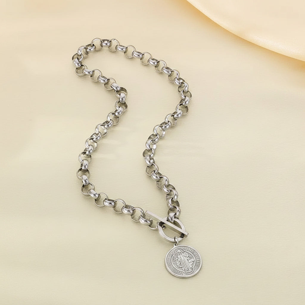 Collar San Benito Acero Inoxidable