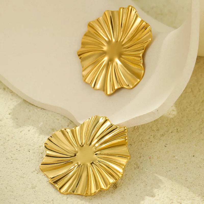 Aretes Grandes Acero Inoxidable