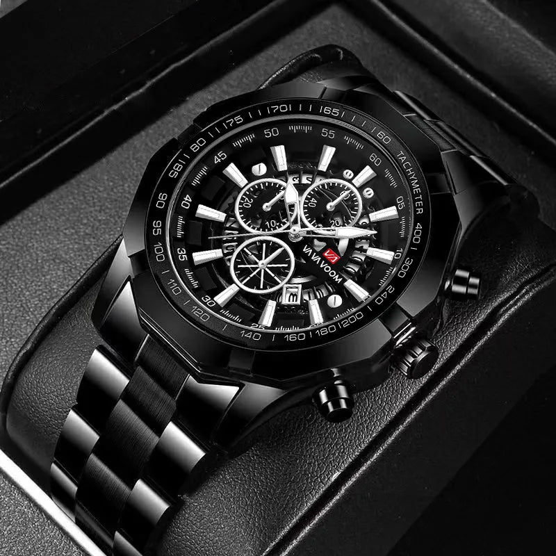 Reloj Cuarzo Retro Broches De Doble Cara