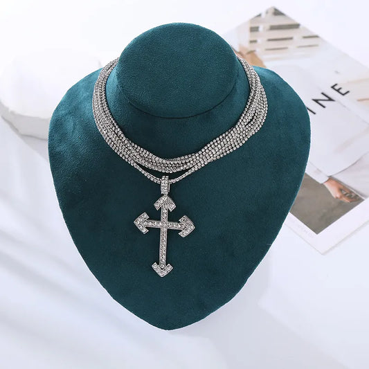 Collar Cruz Aleación