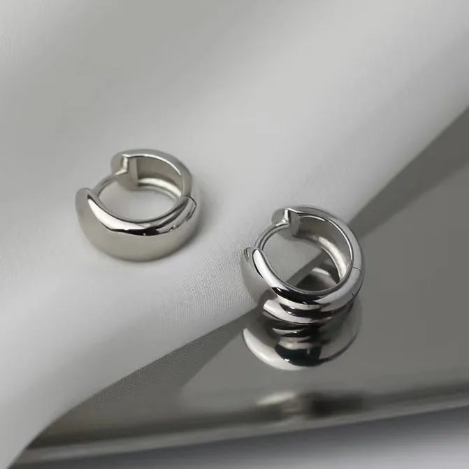Arracadas 10 mm Acero Inoxidable