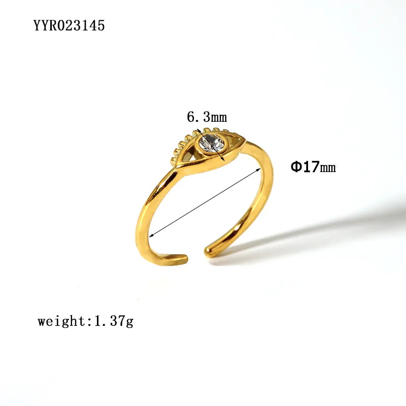 Anillo Ojo Acero Inoxidable 304