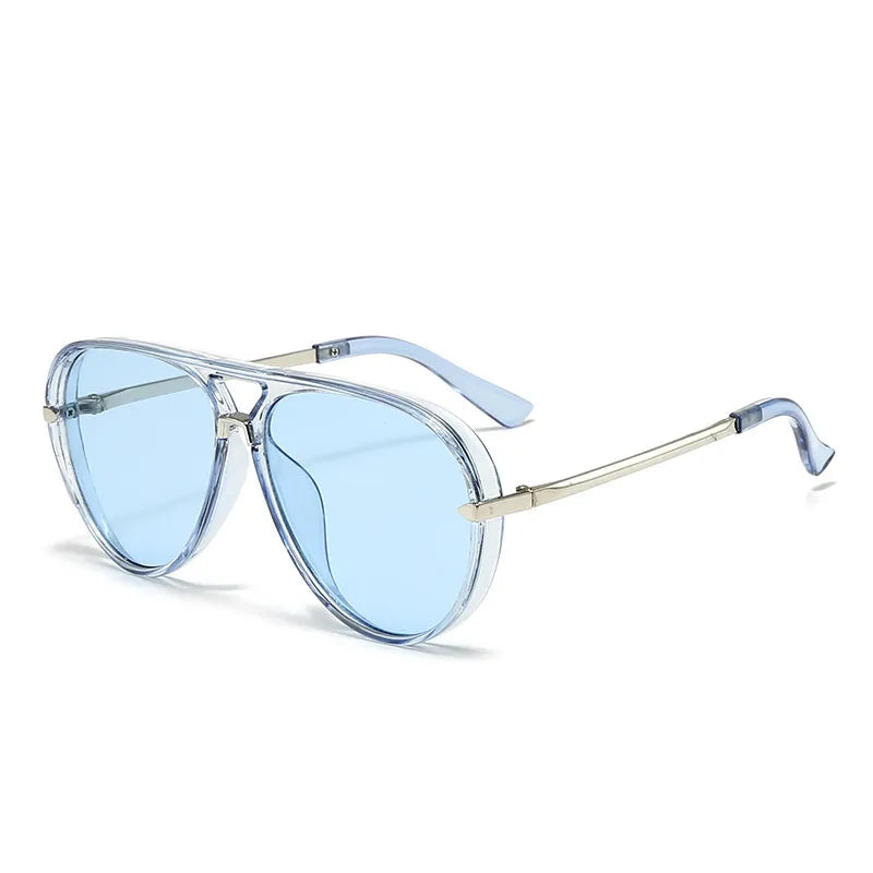 Gafas Azul Marco Transparente