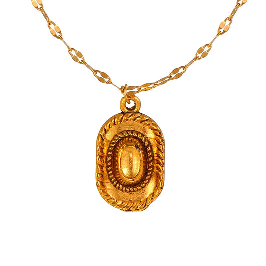 Collar Sombrero Acero Titanio