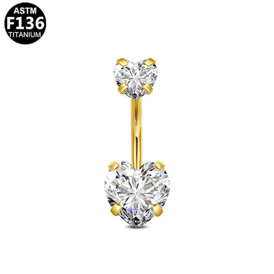 Piercing Corazón Ombligo