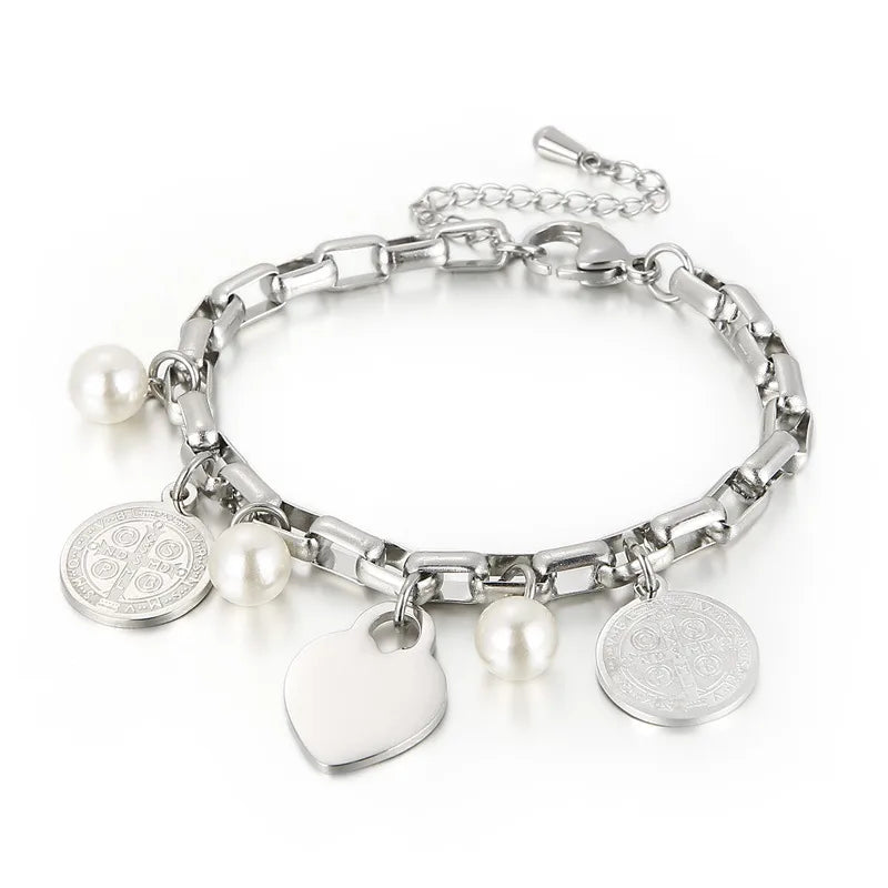 Pulsera San Benito Acero Titanio