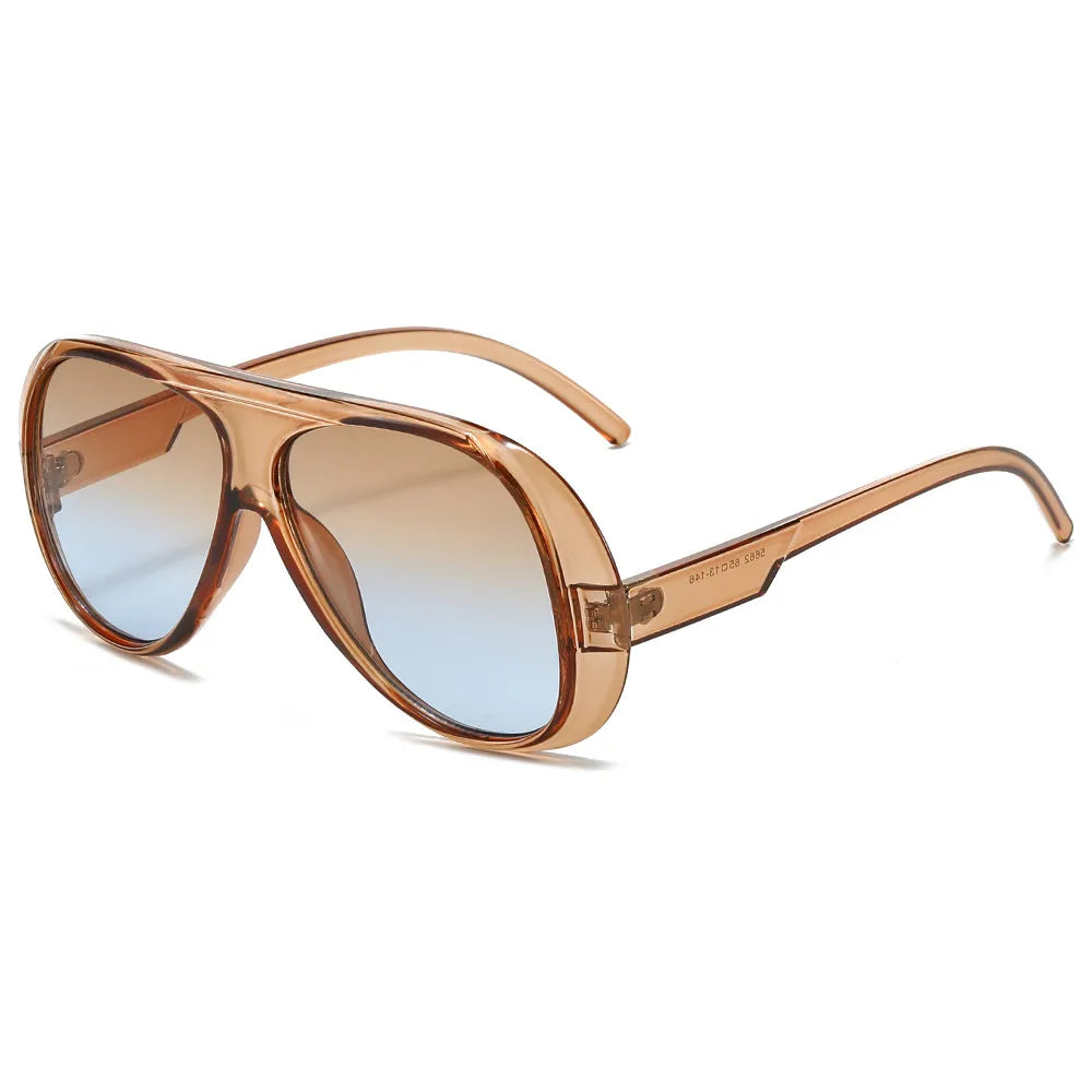 Gafas Azul Café Marco Transparente