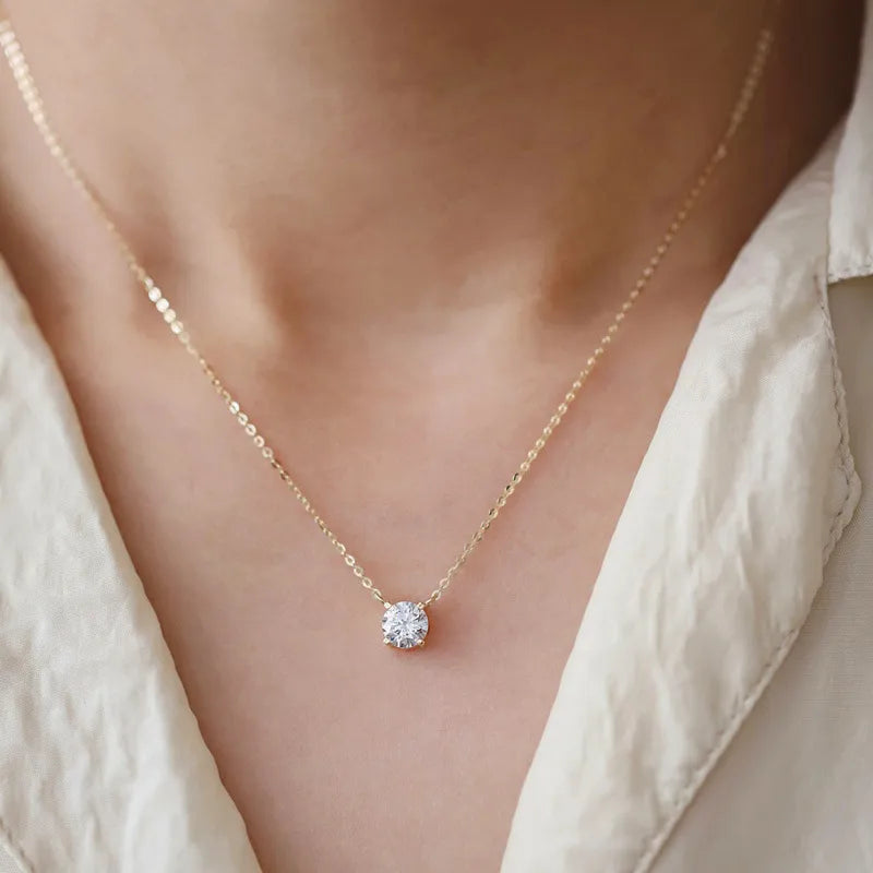 Collar Dorado Plata 925