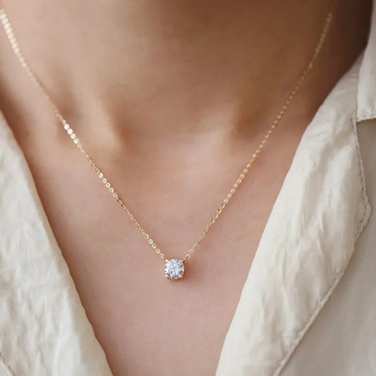 Collar Dorado Plata 925