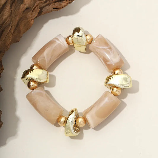 Pulsera Acrílico Exagerada Elástica