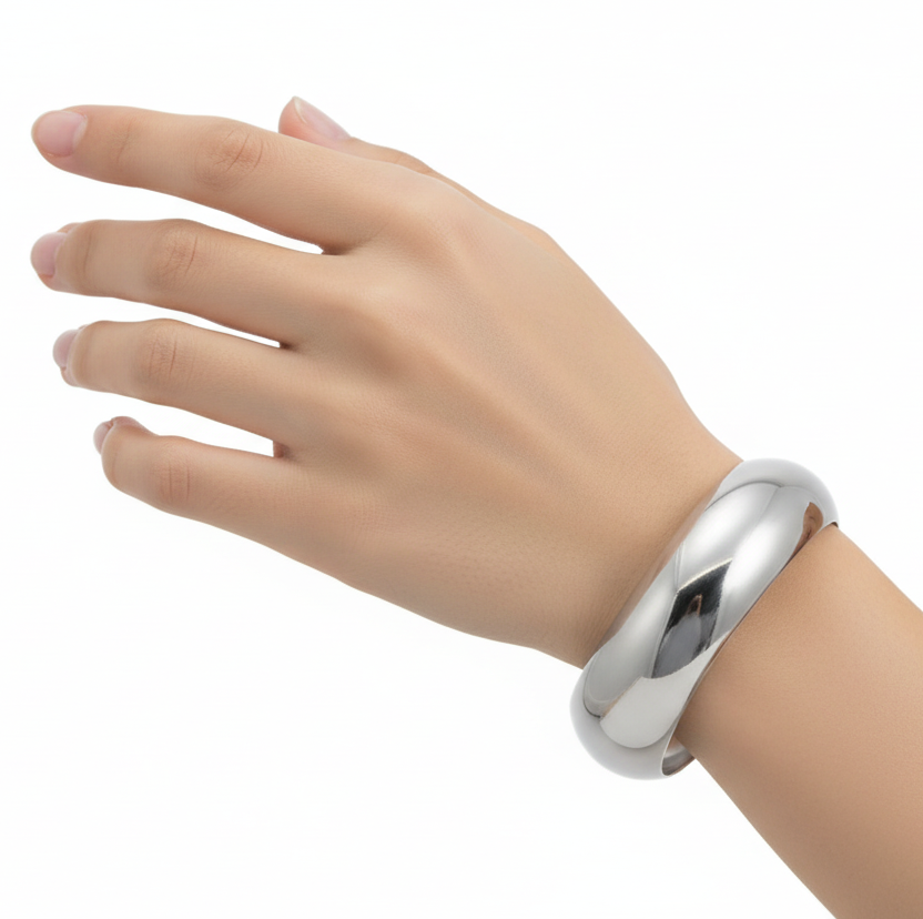Pulsera Gruesa Acero Inoxidable