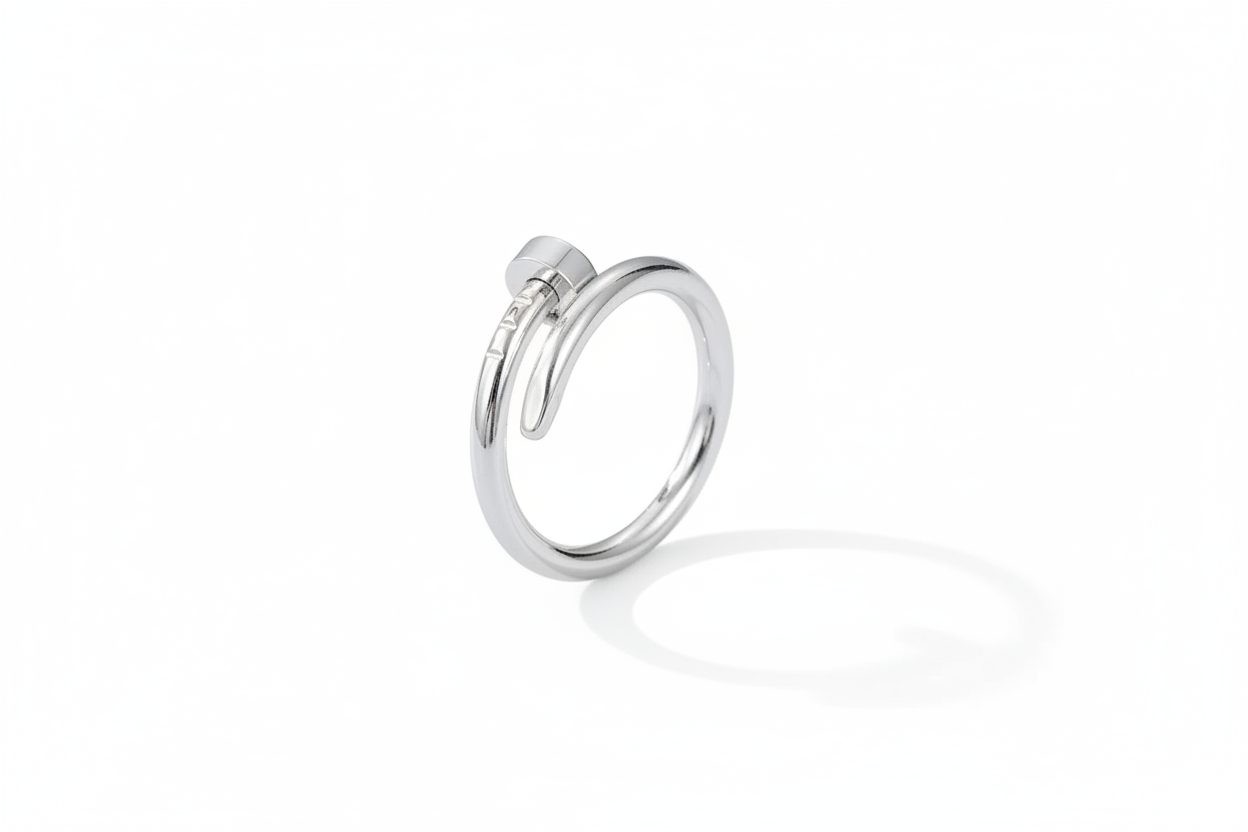 Anillo Clavo Acero Inoxidable