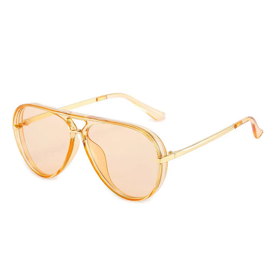 Gafas Sapo Marco Transparente Naranja