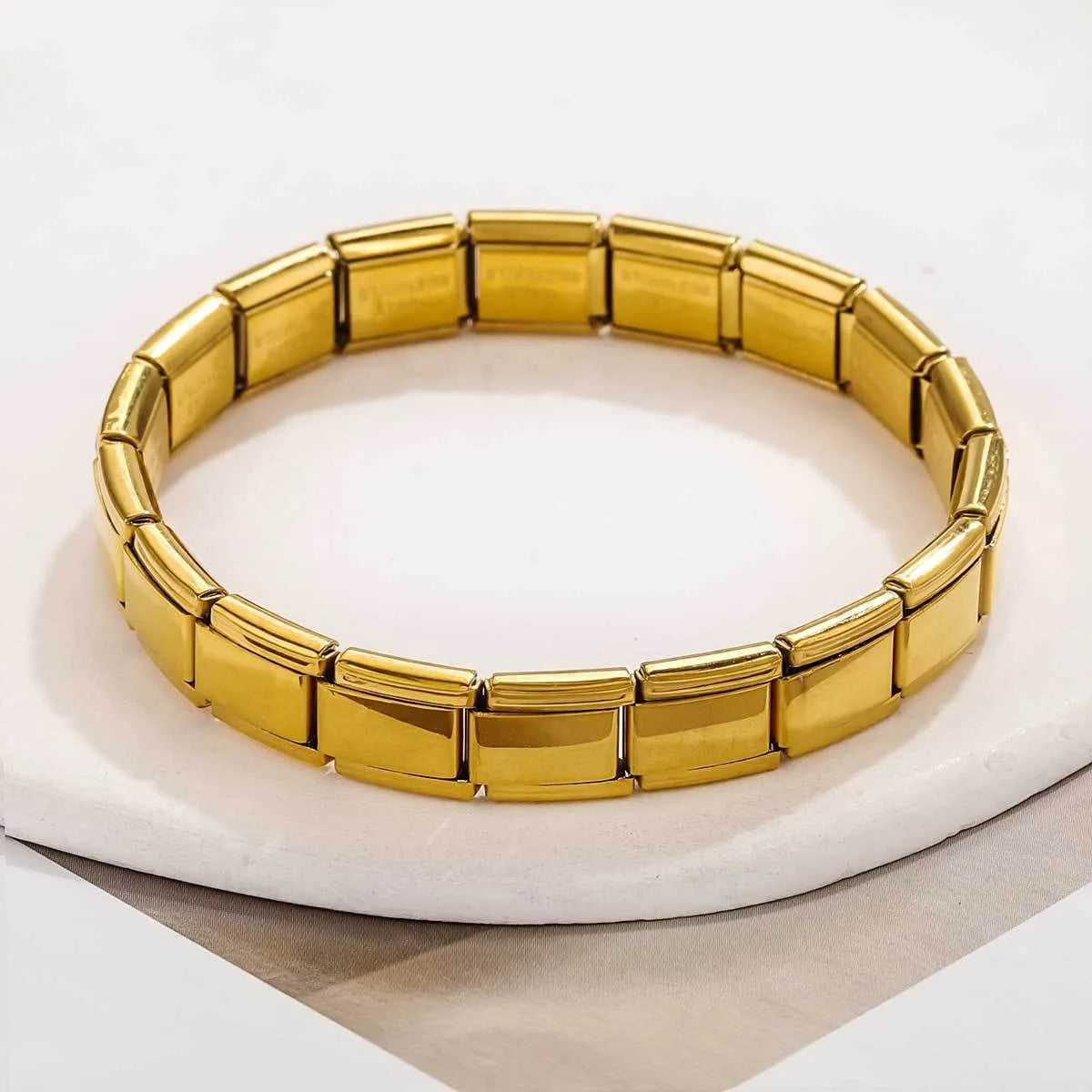 Pulsera Italiana Acero Inoxidable