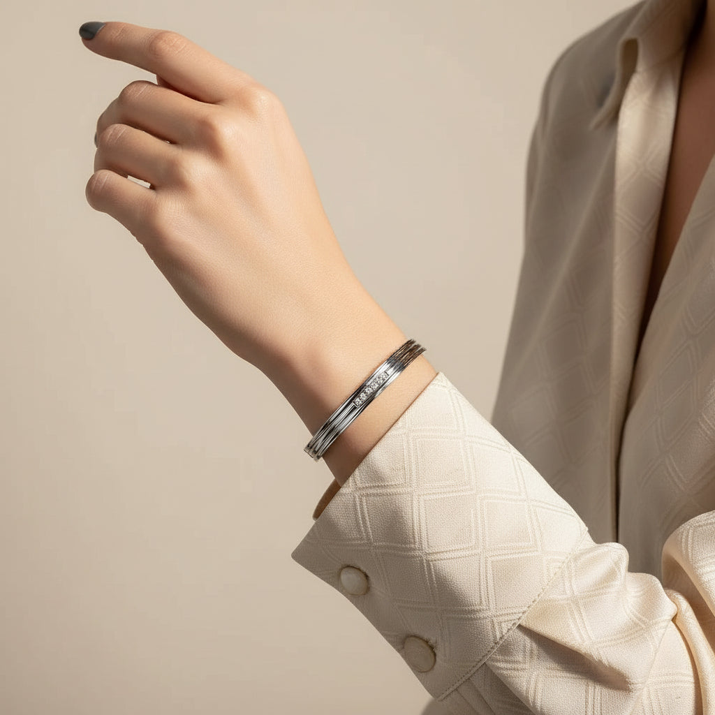 Pulsera Rígida Acero Inoxidable