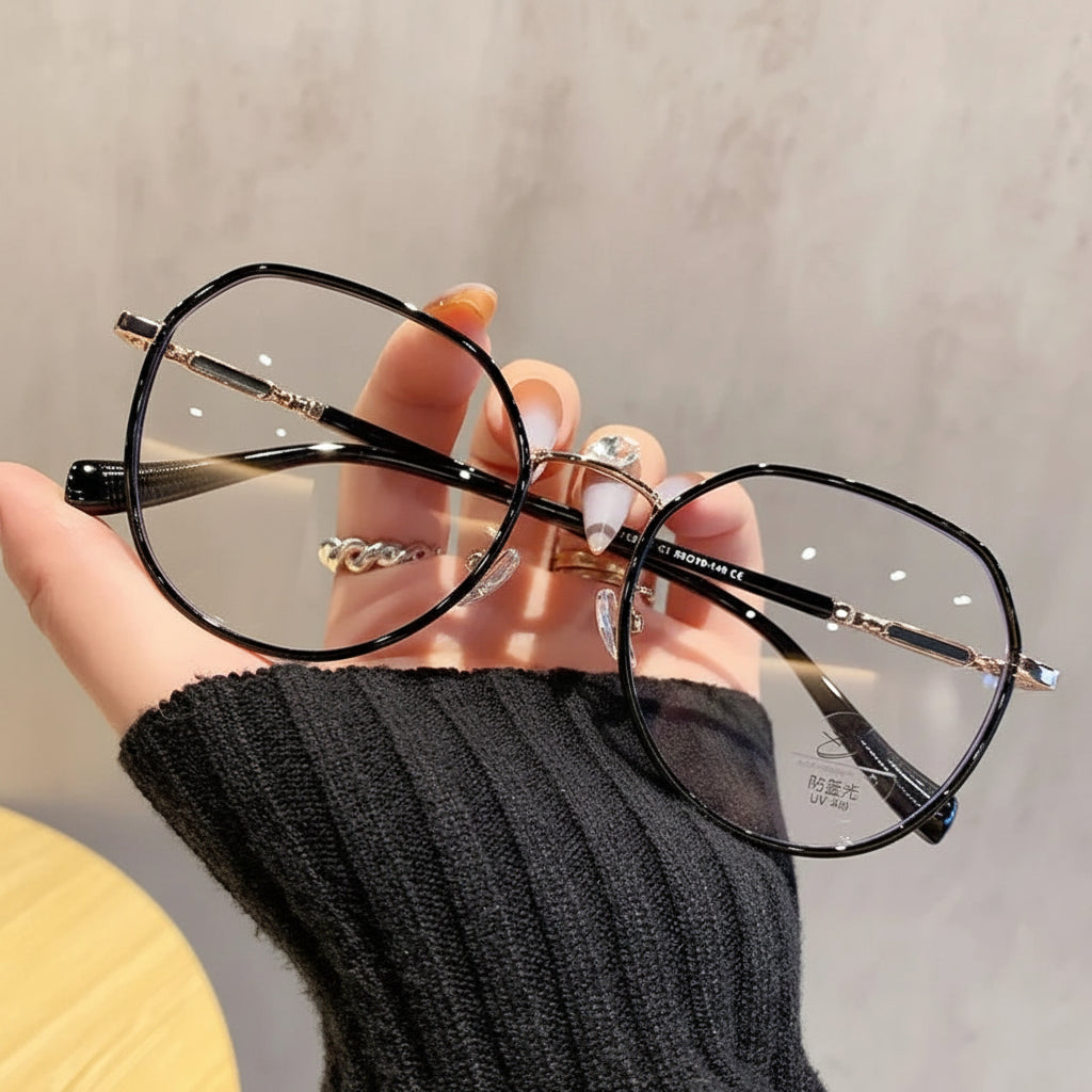 Gafas Marco Negro con Dorado