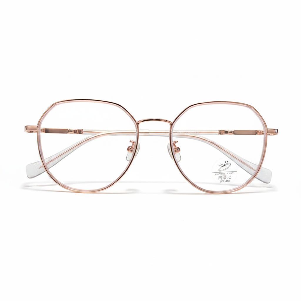 Gafas Marco Transparente Dorado