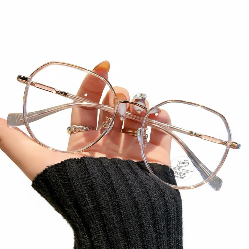 Gafas Marco Transparente Dorado