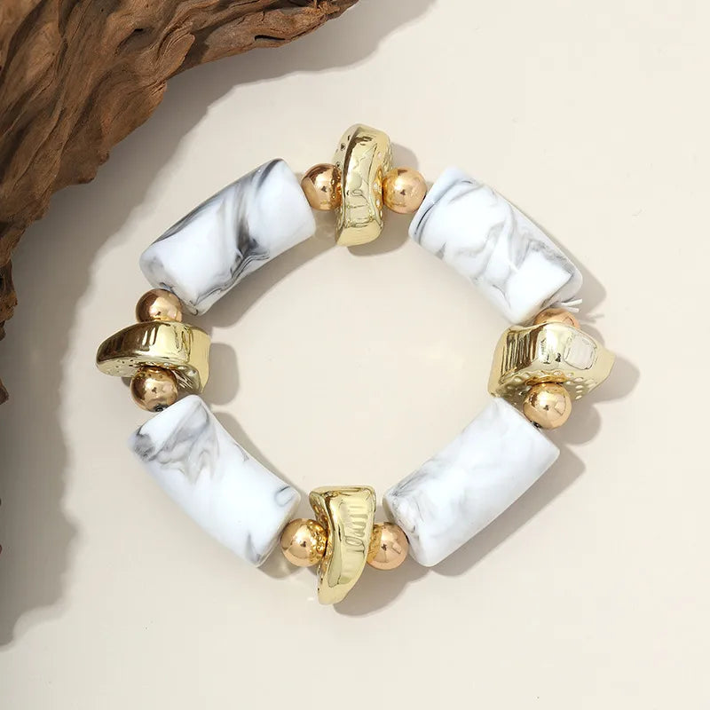 Pulsera Acrílico Exagerada Elástica