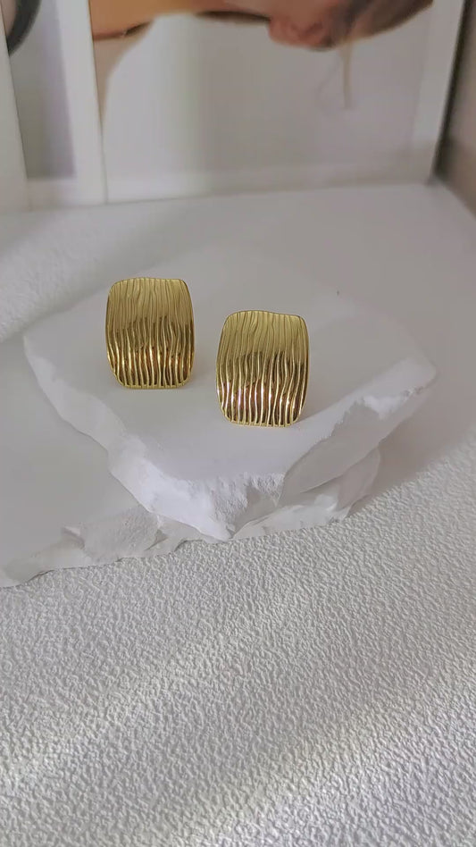 Aretes Rectangular de Clip Acero Inoxidable