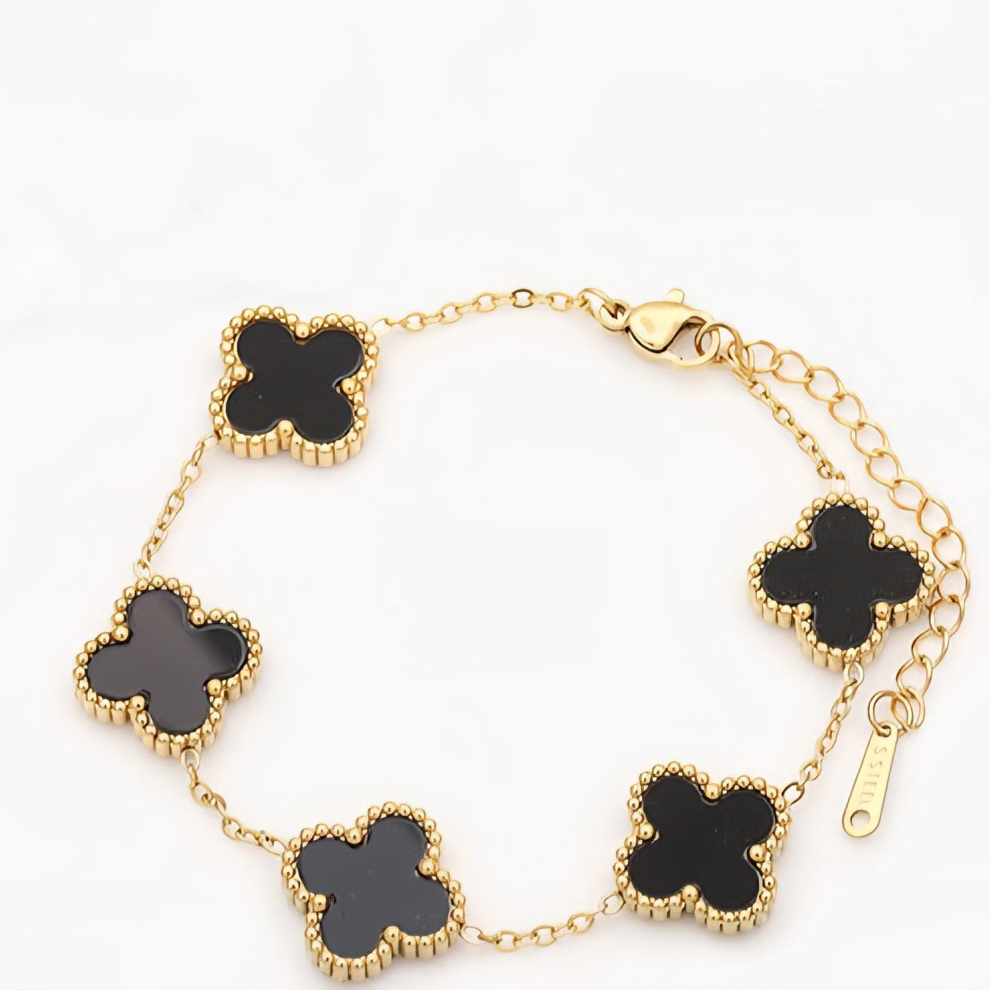 Pulsera Trébol Acero Inoxidable