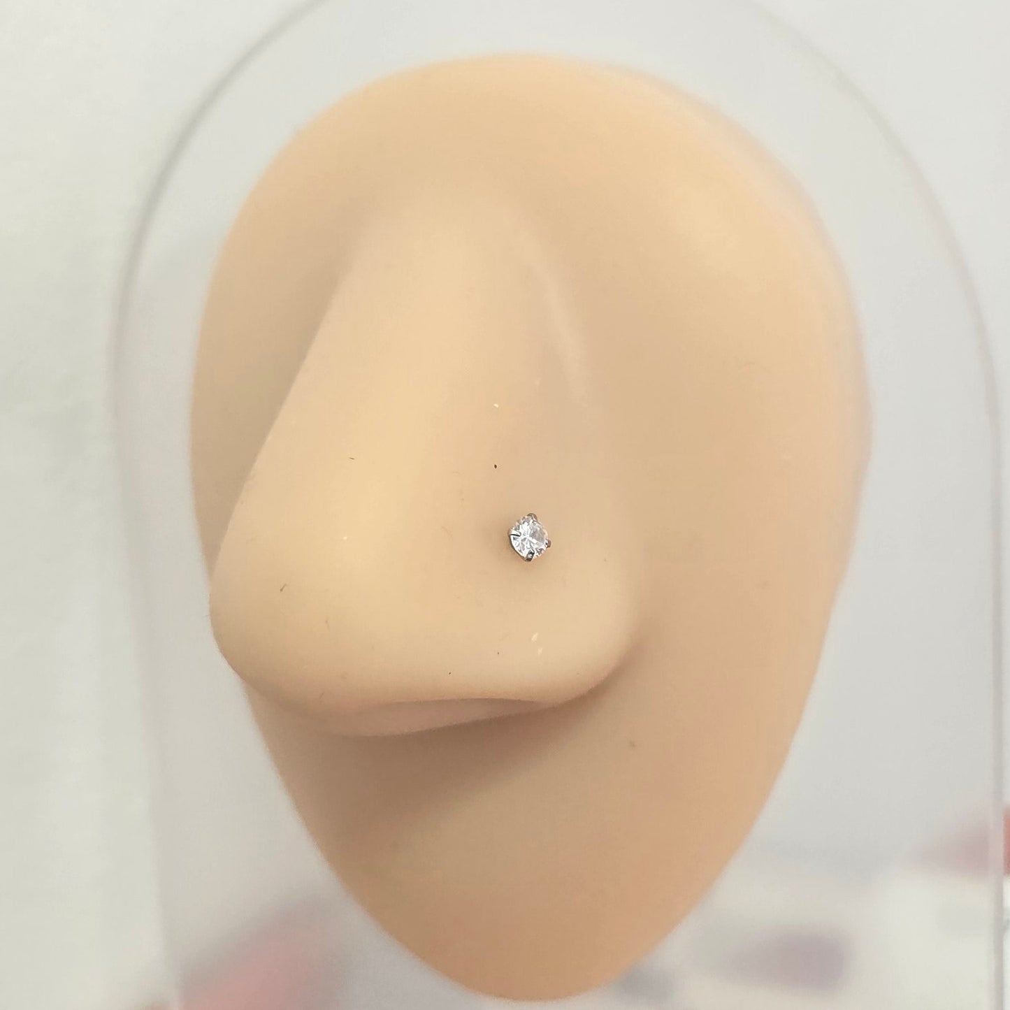 Set Piercing Nariz Acero Inoxidable