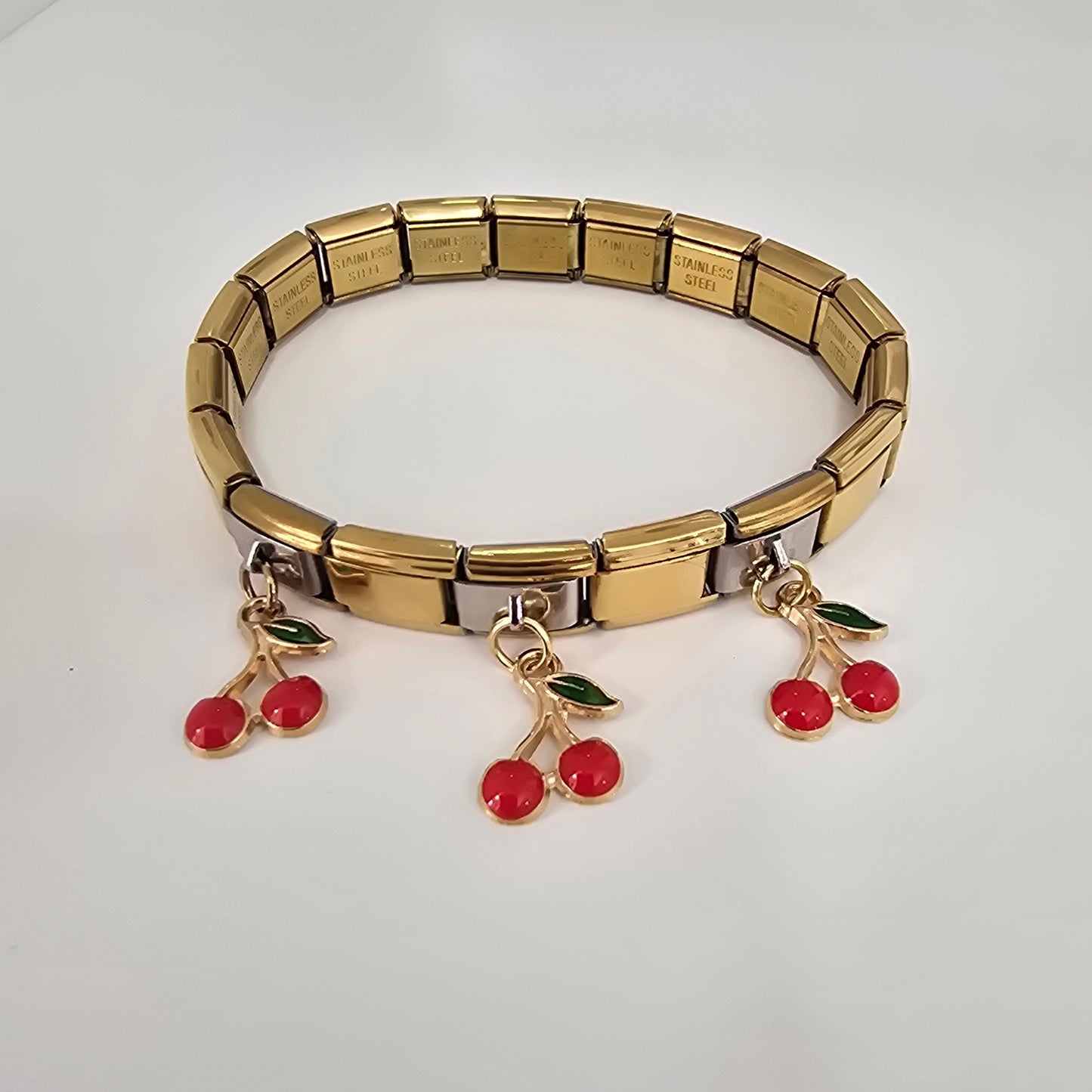 Pulsera Italiana Cerezas
