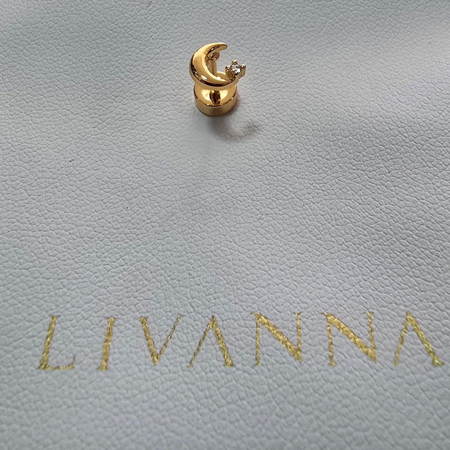 Piercing Luna Acero Inoxidable