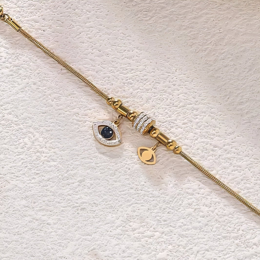 Pulsera Ojo Acero Inoxidable