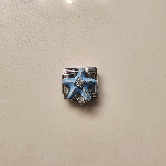 Charm Italiano Estrella Acero Inoxidable