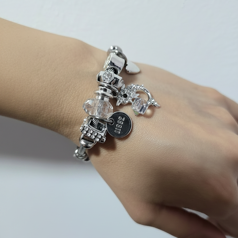 Pulsera Delfín Acero Inoxidable